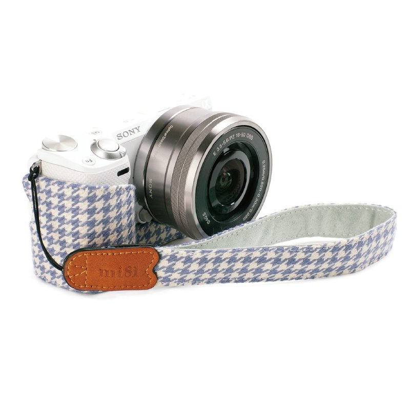 Half Case & Wrist strap Set for Sony NEX 5T / 5R - กล้อง - ผ้าฝ้าย/ผ้าลินิน หลากหลายสี