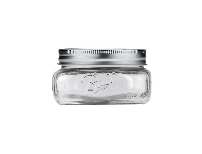 Ball mason jar 8oz wide mouth elite jar - Other - Glass Transparent