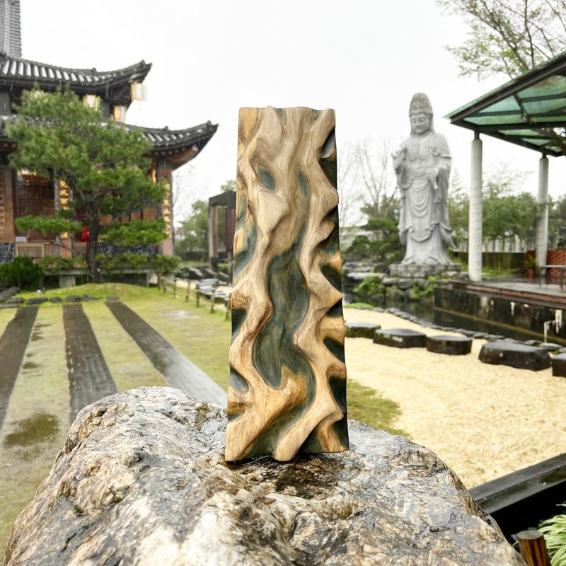 世界樹之皮 - 擺飾/家飾品 - 木頭 綠色