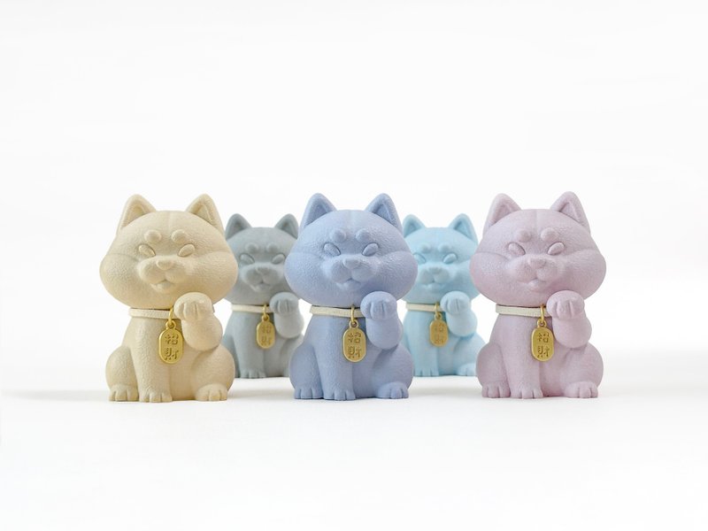 【快速出貨】環保水泥 泥柴 M號 | 柴犬擺飾 療癒公仔 | 聖誕禮盒 - 擺飾/家飾品 - 水泥 多色