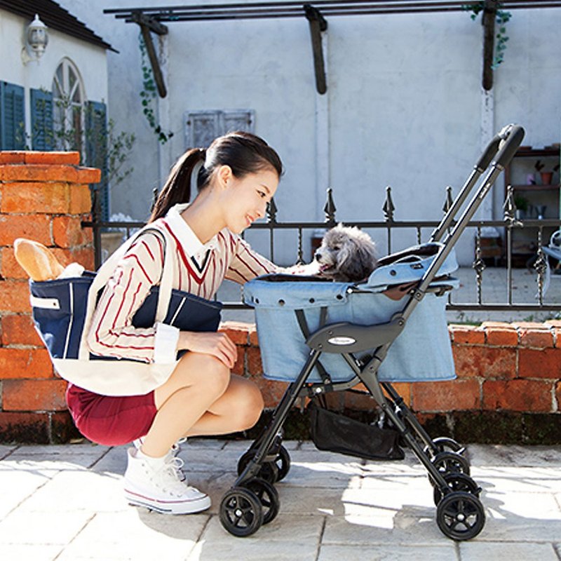 【Compet】milimili lite featherweight pet stroller | 3.9KG | Three colors available - Pet Carriers - Other Materials Multicolor