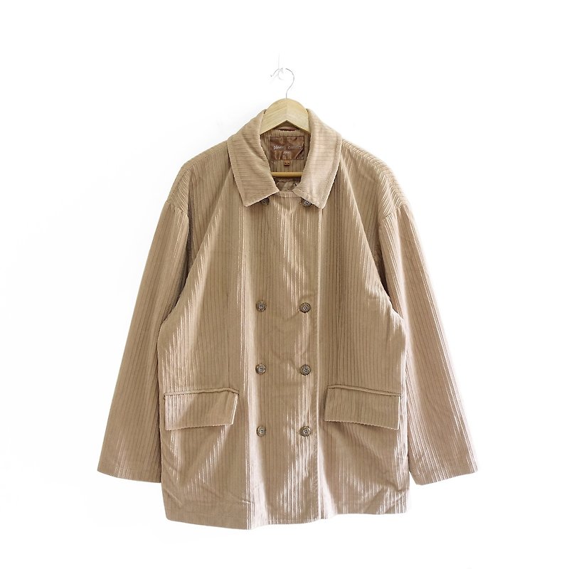 │Slowly│ ancient lamp velvet jacket 8│vintage. Retro. Literature. - Men's Coats & Jackets - Polyester Brown