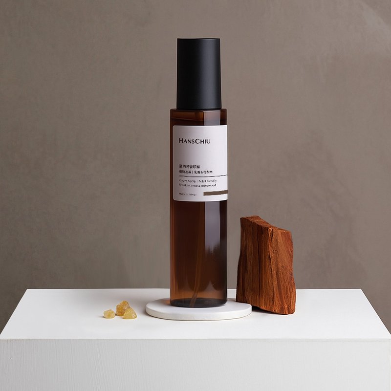 【聖誕禮物】寵物友善/ 室內芳香噴霧 乳香&花梨木/ 交換禮物 - 香氛/精油/擴香 - 精油 咖啡色