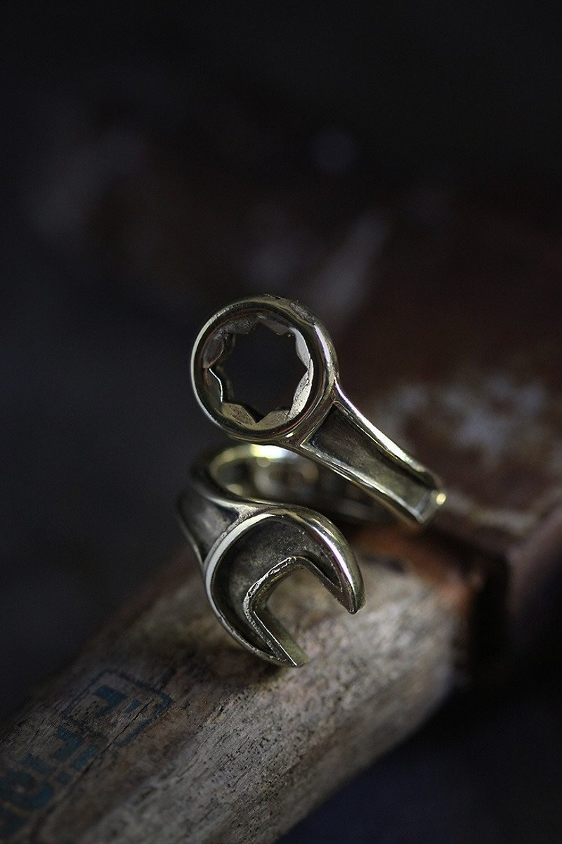 Wrench Ring Original design and made by Defy. - General Rings - Other Metals 