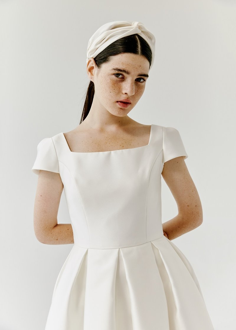 KAREN DRESS - Other - Other Materials White