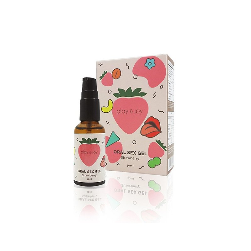 【PLAY & JOY】Oral sex lubricant-Strawberry flavor 30ml - Adult Products - Other Materials 