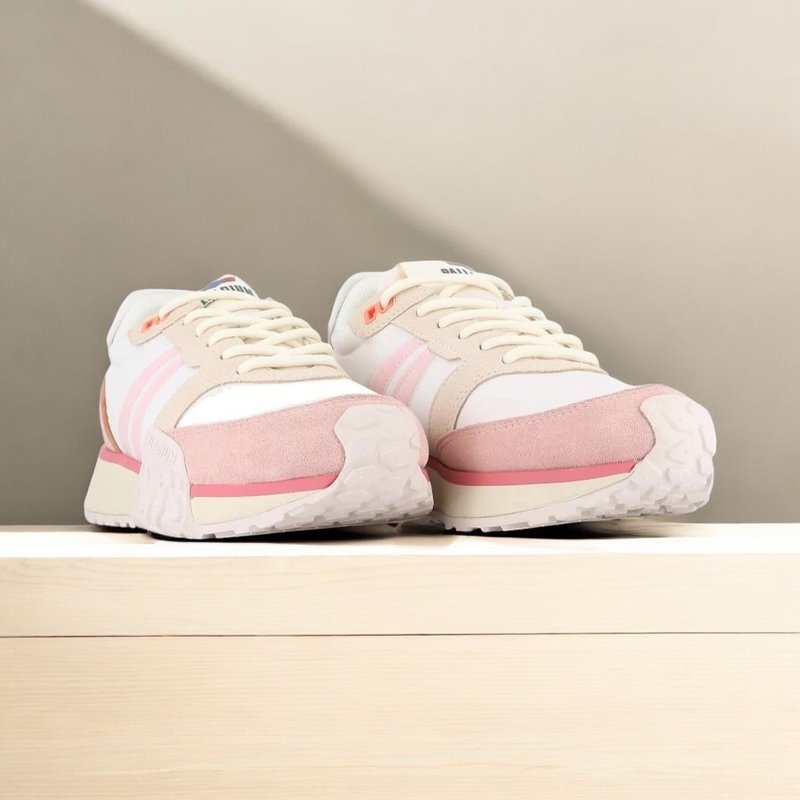 PALLADIUM TROOP RUNNER FLAME 復古拚色軍種潮鞋 白粉 74487-147 - 女休閒鞋/帆布鞋 - 其他材質 多色