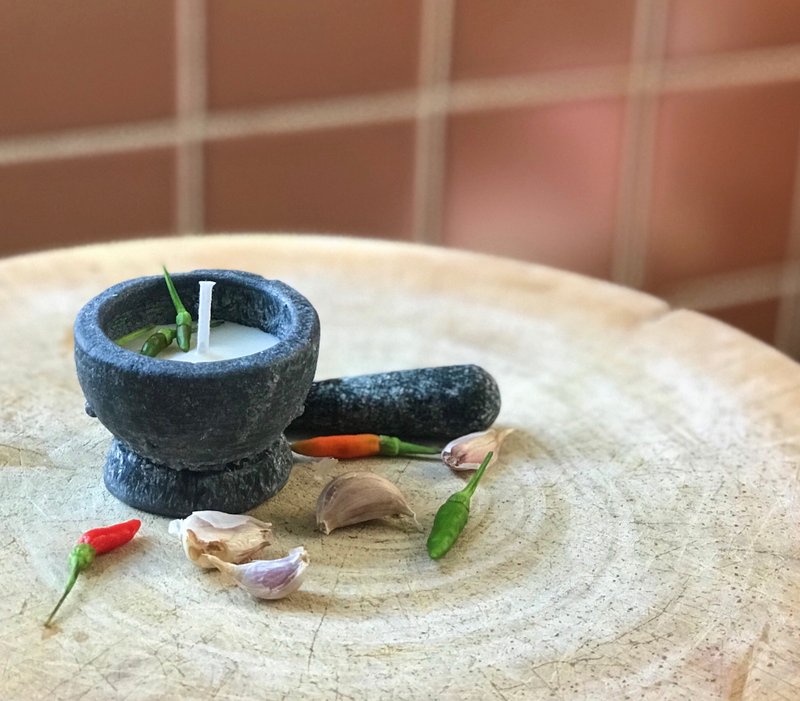 Candle - 香氛蠟燭/燭台 - 蠟 黑色