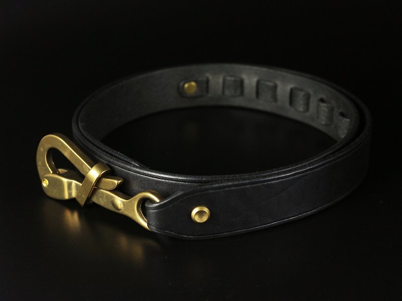 HEYOU Handmade - Sailor Belt - Belts - Genuine Leather Black