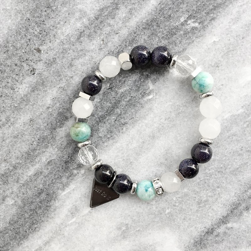 Zhu.JUST DO IT-Aurora stars (natural ore / gift / Christmas gifts / personality / send her) - Bracelets - Stone 
