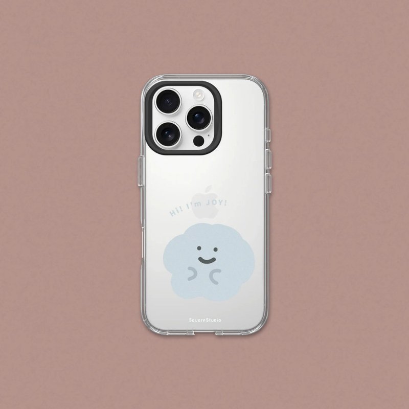 Clear透明防摔手機殼∣方坊系列/喜寶登場 for iPhone - 手機殼/手機套 - 塑膠 透明