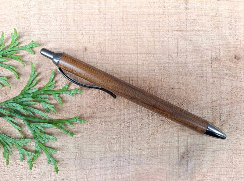 Green sandalwood original wood handmade pen multi-purpose press pen - ปากกา - ไม้ 