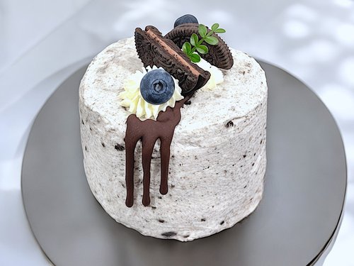 EMILY SAYS CAFE • 舒芙蕾實驗室 Oreo 雪芙蛋糕-序