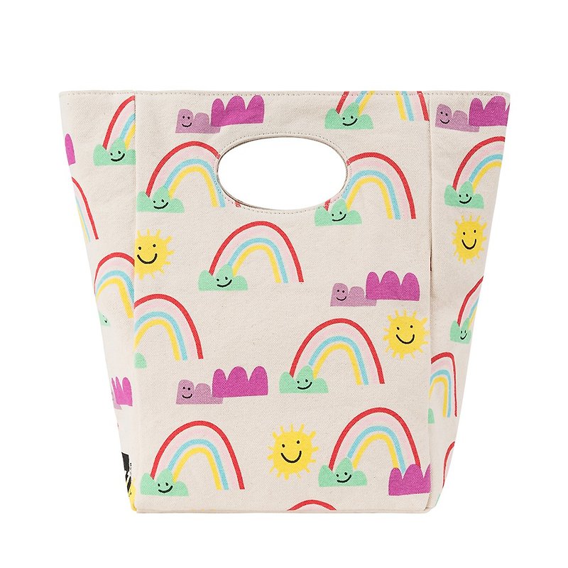 [Canada Fluf Organic Cotton] Handbags--(Little Rainbow) Gifts for Girls - กระเป๋าถือ - ผ้าฝ้าย/ผ้าลินิน สีม่วง