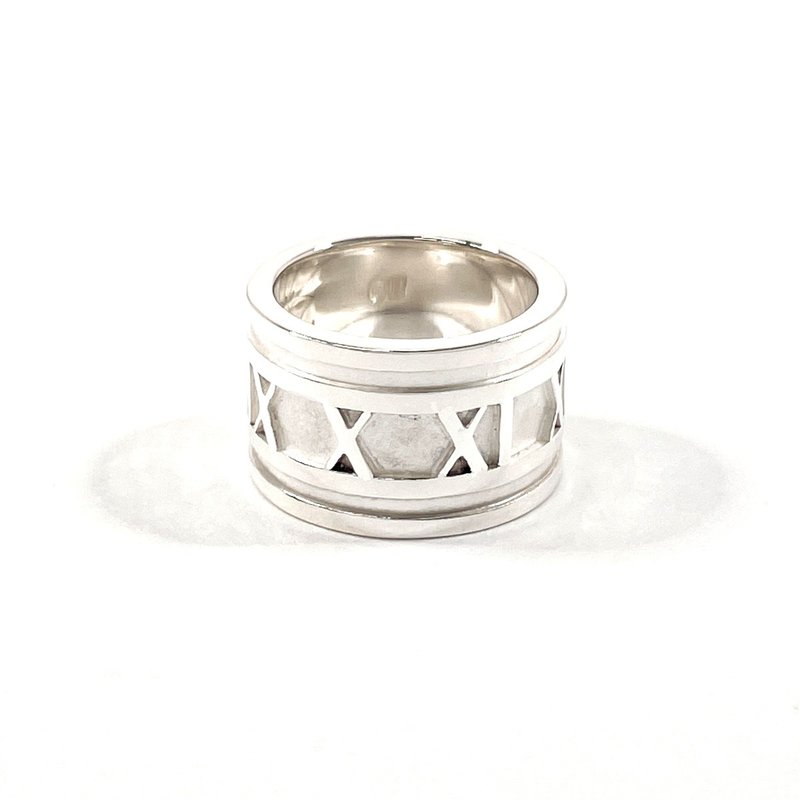 【日本直送 中古美品】8.5号 ティファニー TIFFANY&Co. リング・指輪 アトラス シルバー925 アクセサリー 新品仕上げ済み - 戒指 - 純銀 銀色