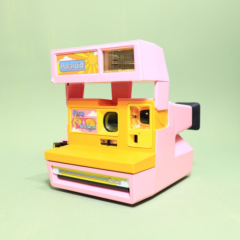 【Polaroid雜貨店】Polaroid 600 型 芭比 Barbie 寶麗來 拍立得 - 其他 - 塑膠 粉紅色
