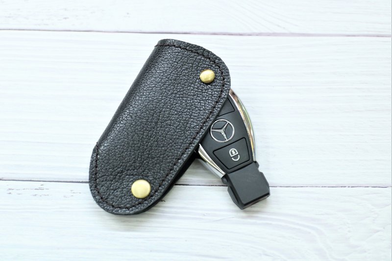 Car key holster (universal) Mercedes-Benz BMW TOYOTA HONDA Volkswagen Mazda FORD - ที่ห้อยกุญแจ - หนังแท้ 