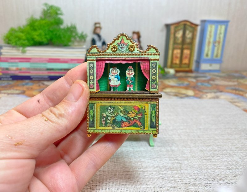 Tutorial and digital printing for creating a puppet theater.1:12 - 其他數位設計 - 其他材質 