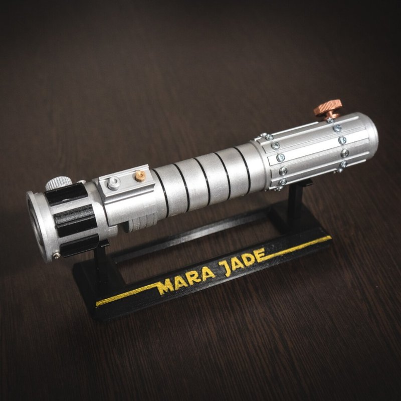 Mara Jade Lightsaber | Star Wars Props | star wars gift | Star Wars Replica - 擺飾/家飾品 - 塑膠 銀色