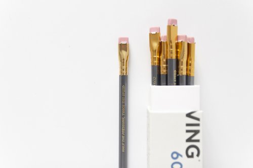 Laszlo Co., Ltd. Blackwing 經典復刻鉛筆 灰桿602 盒裝12入