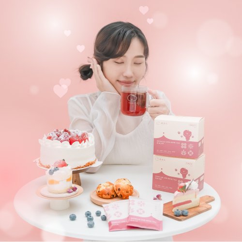 溡菓以SUKOIII 亮顏好氣色【完玫女神-洛神玫瑰花茶】無咖啡因輕養茶 - 溡菓以