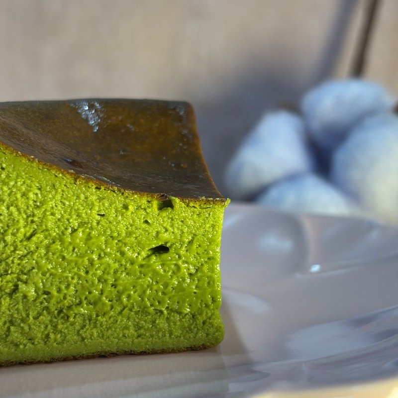 小山園抹茶北海道Luxe巴斯克乳酪蛋糕4吋 - 蛋糕/甜點 - 新鮮食材 綠色