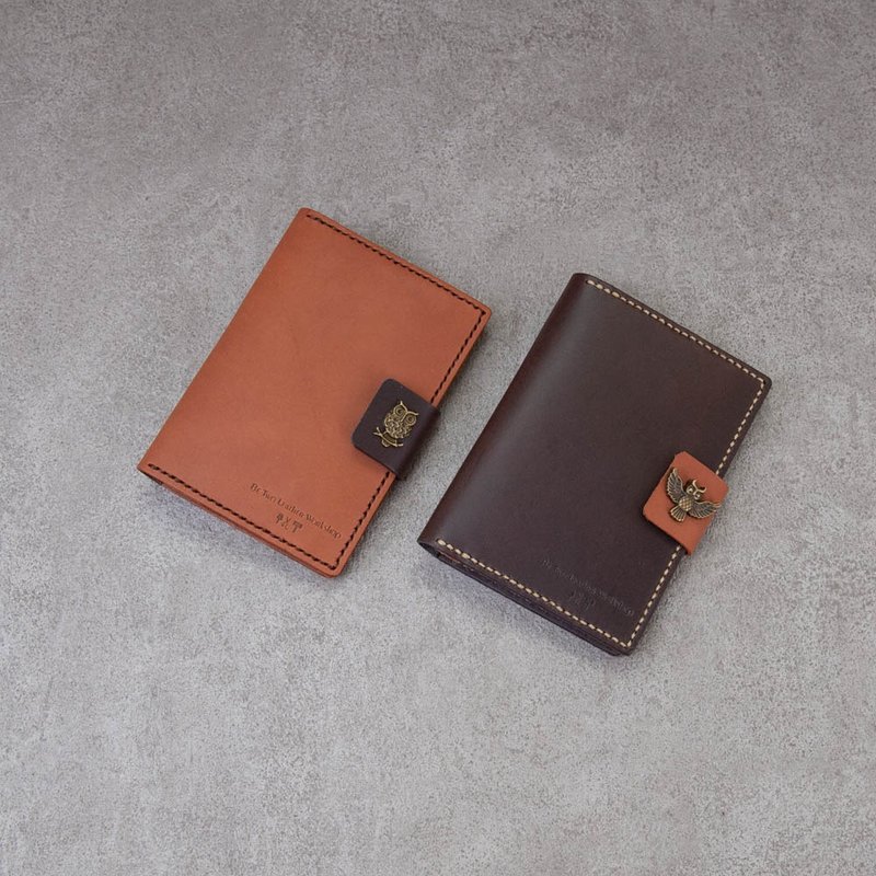 出國護照套 護照夾 passport covers 旅遊 客製禮物 - 護照夾/護照套 - 真皮 多色