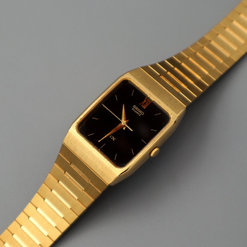 SEIKO 高級快扣式石英古董錶 - 男錶/中性錶 - 其他材質 
