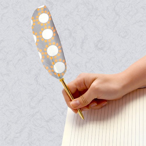 輕書寫・Quill Pen・質感系羽毛原子筆 日本Quill Pen 羽毛原子筆 Naive自然系列 N01 羽毛筆