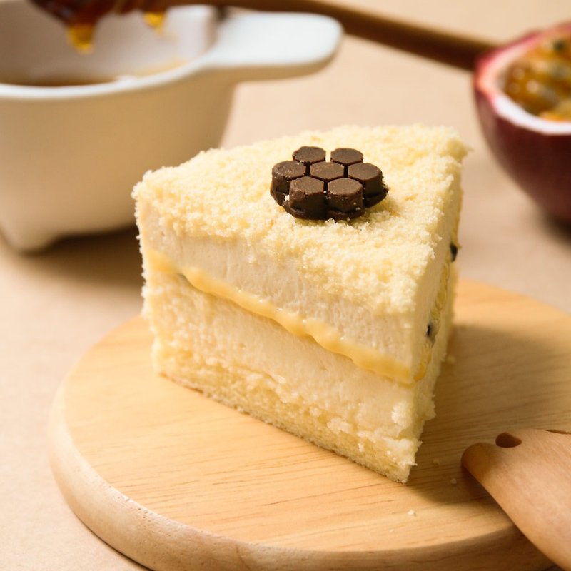 [Fruity Mori] Hokkaido Cheese Duo-Honey Passion - เค้กและของหวาน - อาหารสด 