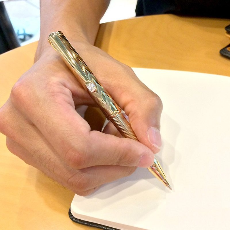 ARTEX loves telescopic pen V-shaped pattern - Ballpoint & Gel Pens - Paper Multicolor