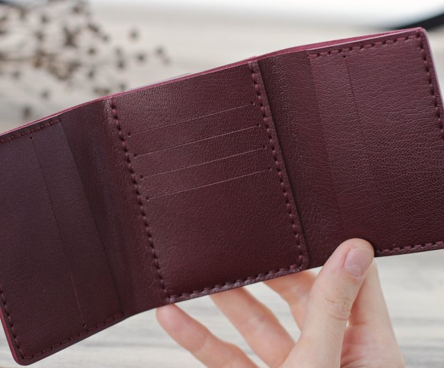 Burgundy Wallets & Card Cases for Women