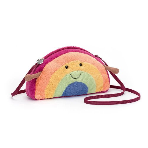 斜背包 - Amuseable Rainbow Bag 彩虹挎包 彩虹寶寶 Jellycat｜側背包/斜背包人氣榜 - Pinkoi