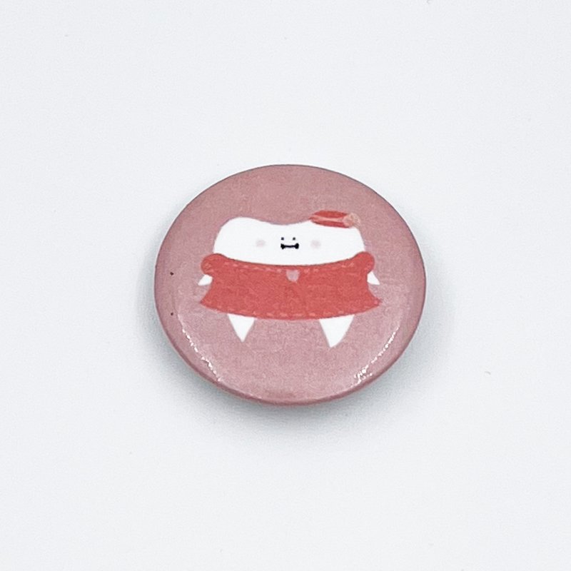 Two Teeth x Teeth Meimei 32mm Small Pin - Badges & Pins - Plastic 