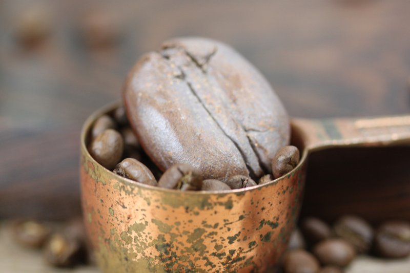 【送禮好物】3.5cm咖啡小廢物 咖啡擺飾 手作 慢火雅風&自然釉 - 擺飾/家飾品 - 陶 