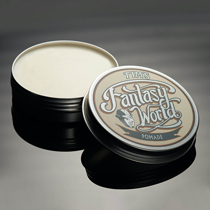 Fantasy World Pomade Super Strong Styling Hair Oil 100g - Men's Skincare - Other Materials 