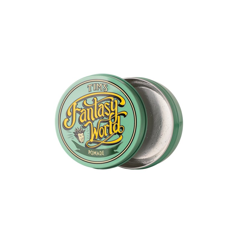 Fantasy World Pomade 綠罐 水凝髮蠟 100g - 男性保養/清潔/修容工具 - 其他材質 