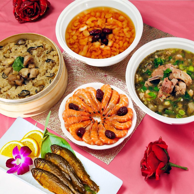 [Chaogang City] 2023 Mother's Day package combination will be shipped on 5/8 - อาหารคาวทานเล่น - อาหารสด สึชมพู