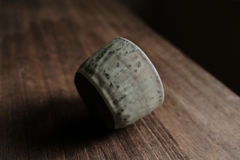 冬季的羊卓雍措・杯子2 - 其他杯子 - 陶 綠色