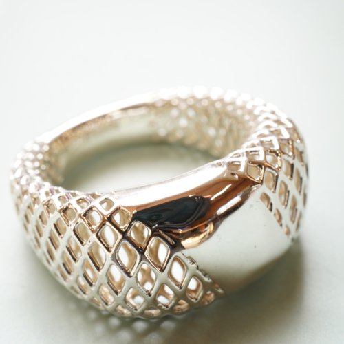 アクセサリー maru メッシュリング 249 - ショップ Atelier Maru リング・指輪 - Pinkoi