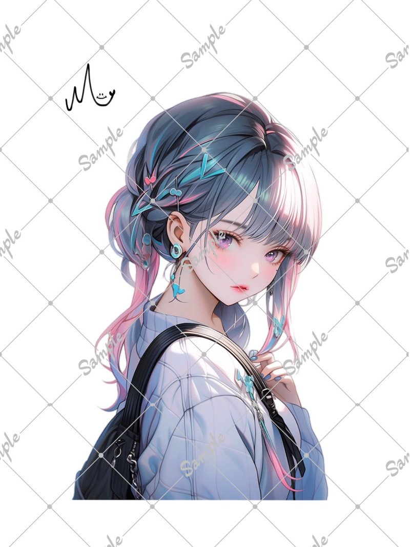 オリジナルステッカー - 貼紙 - 紙 
