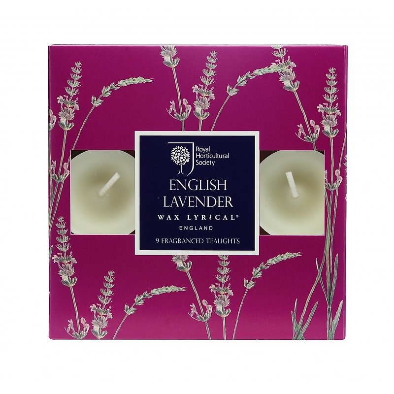 British candles RHS FG British lavender mini candles - Candles & Candle Holders - Wax 