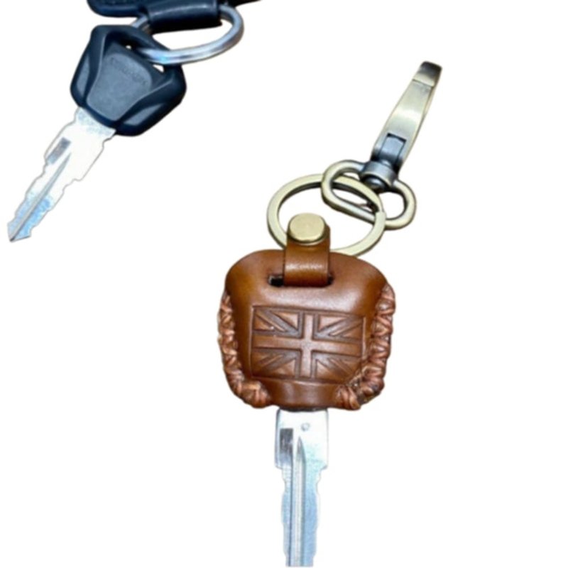 TRIUMPH(Real Leather) Key packet Case Keychain (Exclude Key) Triumph all Model - 皮件/皮革 - 真皮 黑色