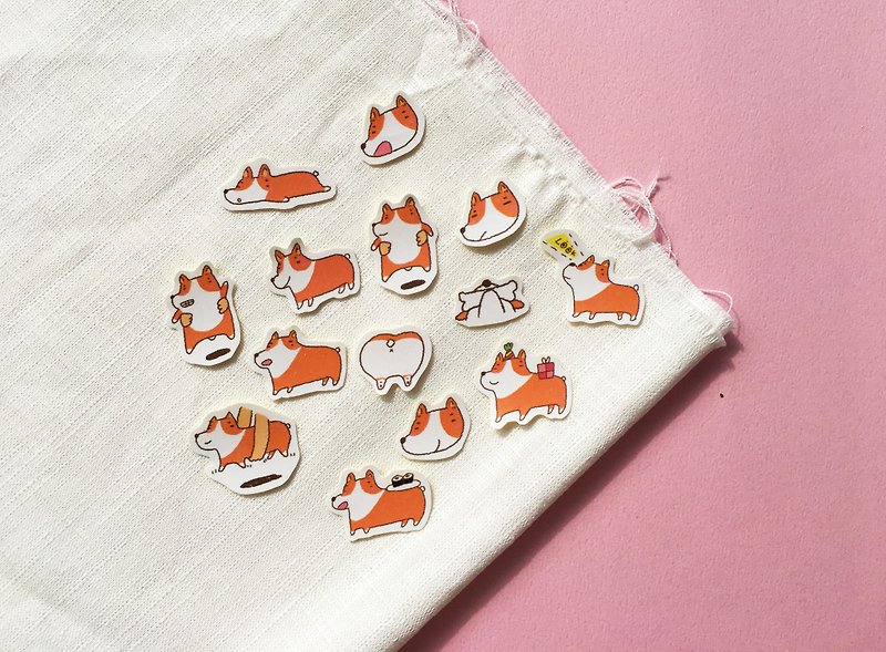Stickers / mini stickers / cute Kekey - Stickers - Paper 