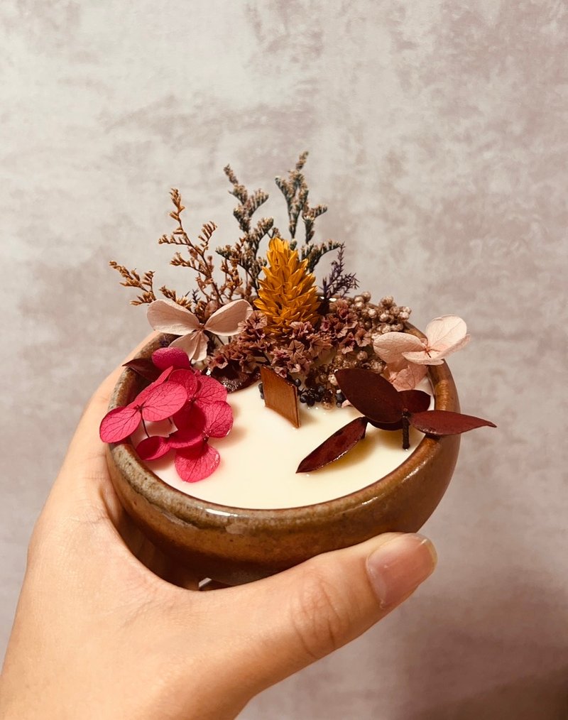燄香時光   手作為你  香氛蠟燭 茶席體驗 母親節限定體驗 - 蠟燭/香氛/調香 - 陶 