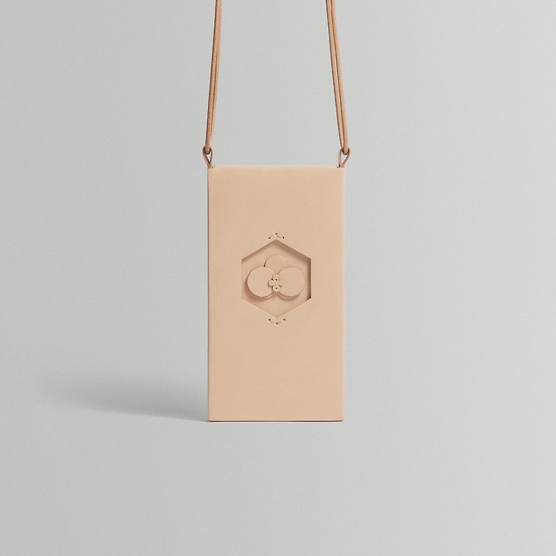 フローティングシリーズ蘭原色携帯バッグ