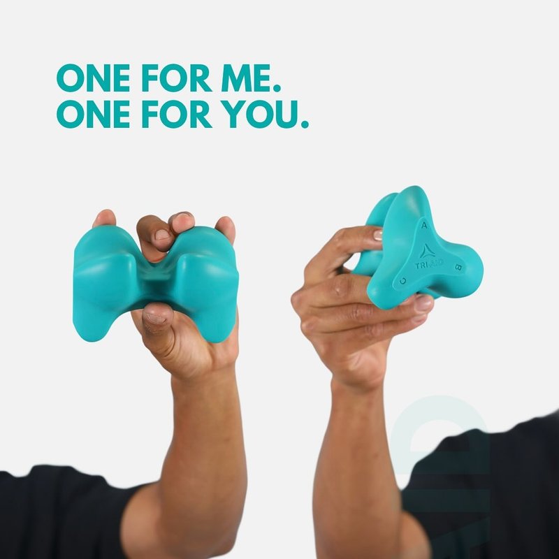 Tri-Aid 急救三角 肌筋膜舒緩按摩器 深湖藍*2個【2入組合】 - 運動/健身器材 - 矽膠 藍色