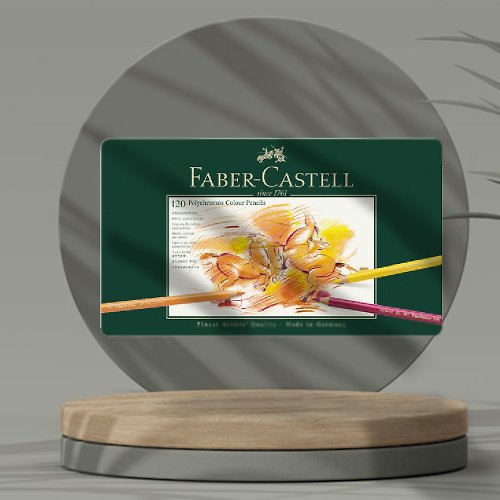 文聚 Faber-Castell藝術家級油性色鉛筆－120色鐵盒裝(原廠正貨)