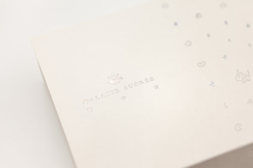 甜宇宙 甜宇宙 GALAXIE SUCRÉE燙銀特製白禮盒(三入)