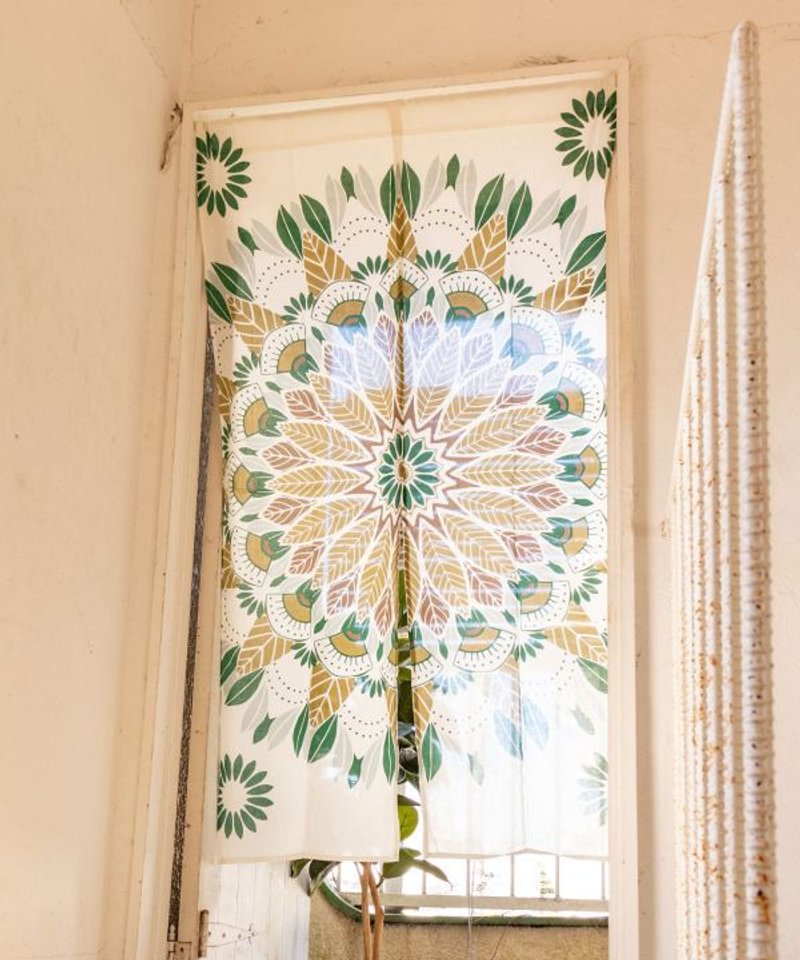 Moroccan Mandala NOREN Curtain - 門簾/門牌 - 其他材質 